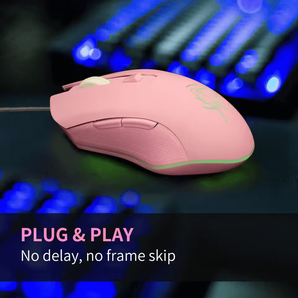7 Color Changing USB Mouse for Computer
