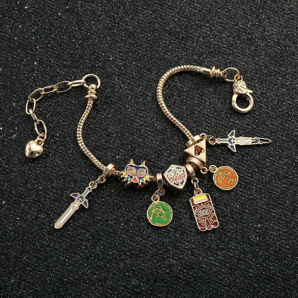 Zelda Charms Bracelet