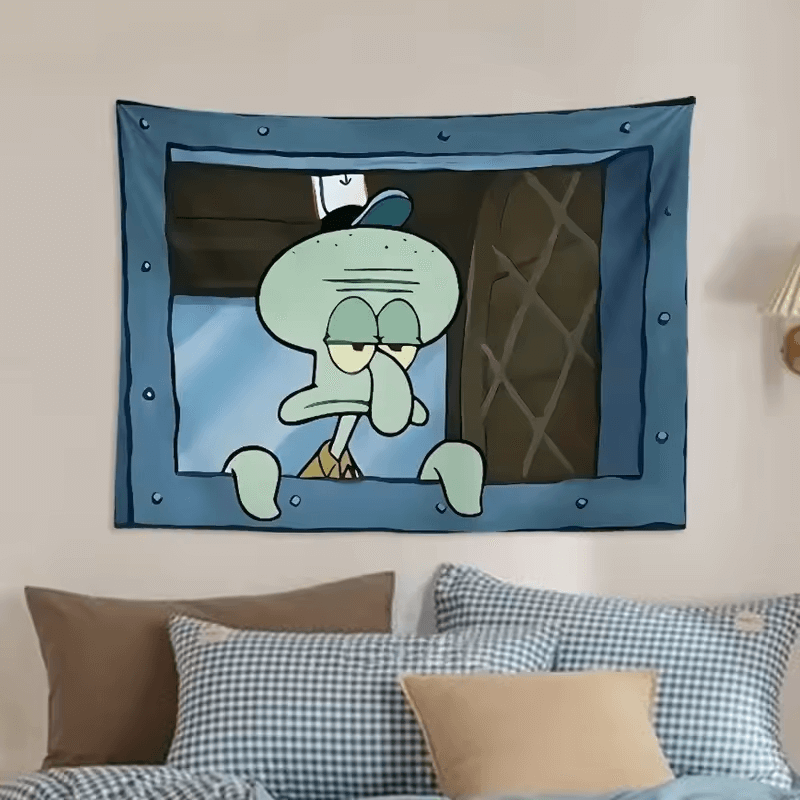 SpongeBob & Thaddäus Wandbehang
