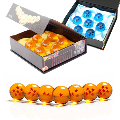 7 Dragon Crystal Balls Set