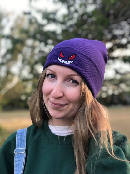 Gengar Embroidered Cap\Beanie