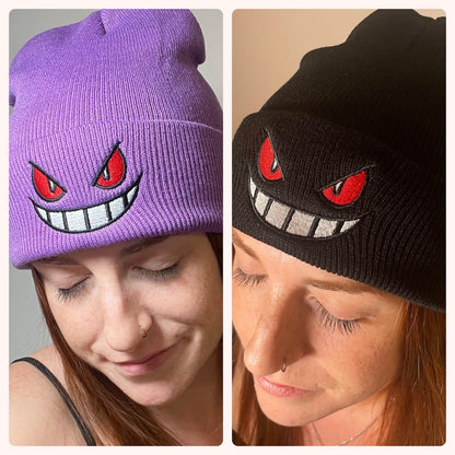 Gengar Embroidered Cap\Beanie